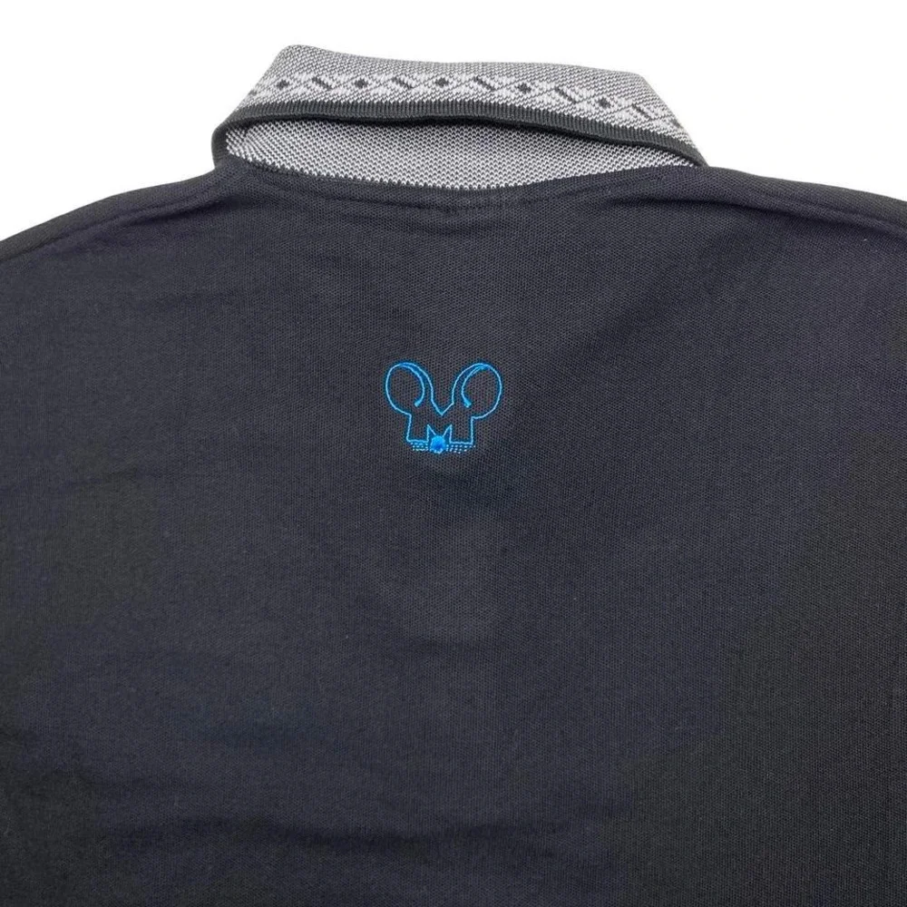 Vintage Panic Mouse racing promo‎ polo shirt